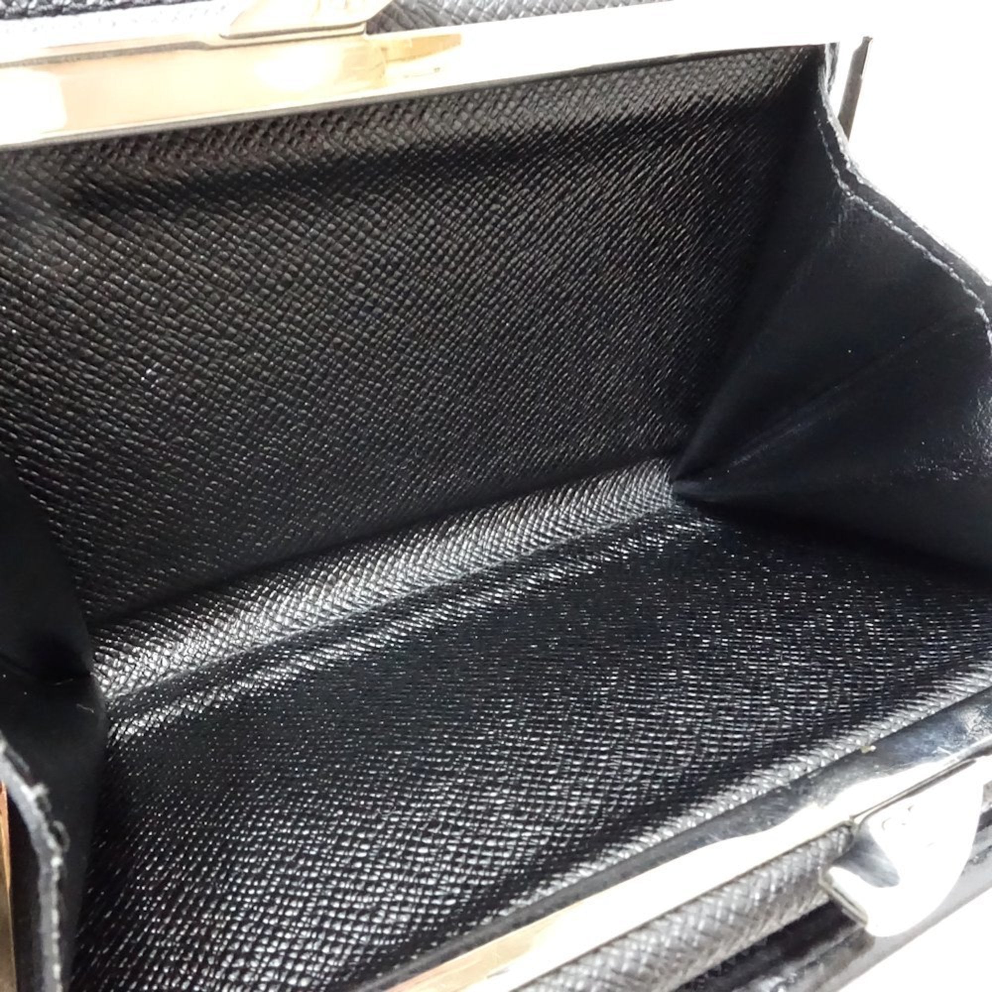 Louis Vuitton Epi Noir Leather Wallet