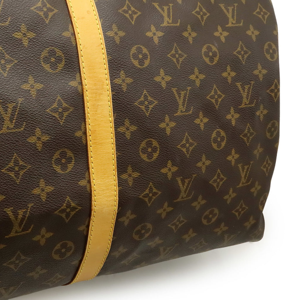 Louis Vuitton Brown Monogram Canvas Boston Bag Shoulder Bag