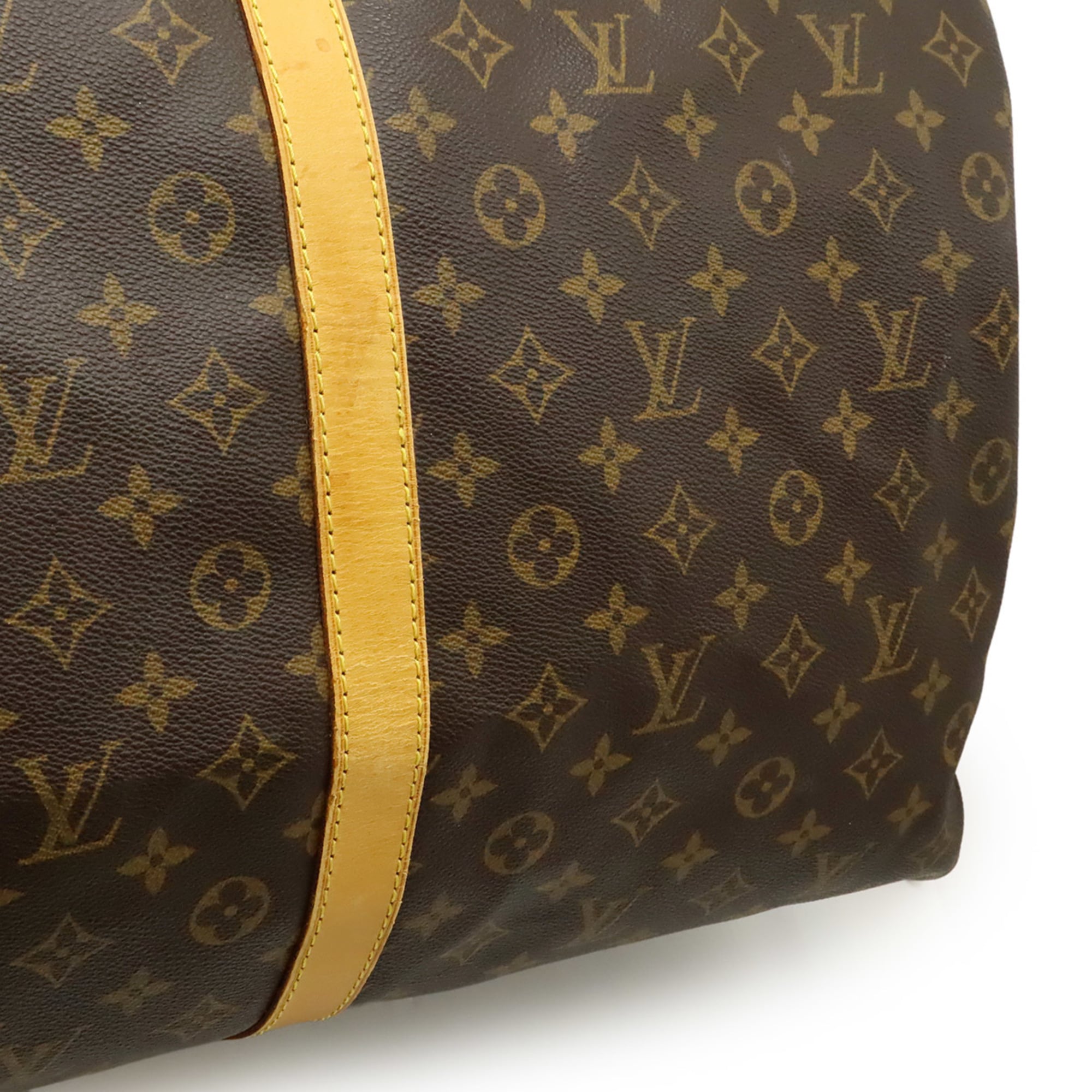 Louis Vuitton Brown Monogram Canvas Boston Bag Shoulder Bag