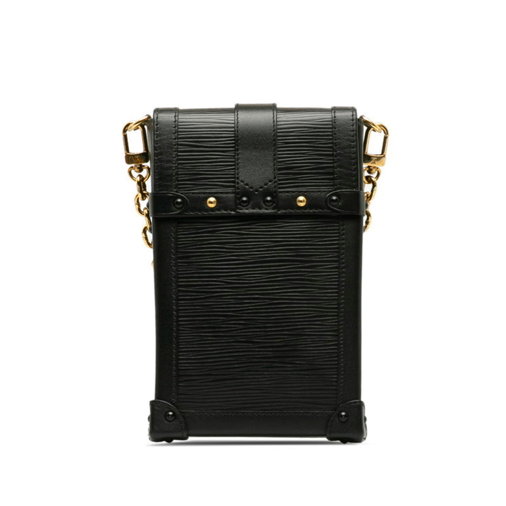 Louis Vuitton Black Noir Leather Shoulder Bag