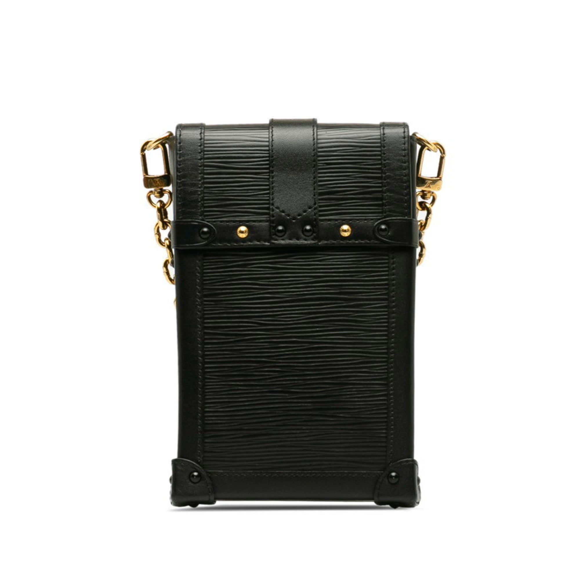 Louis Vuitton Black Noir Leather Shoulder Bag