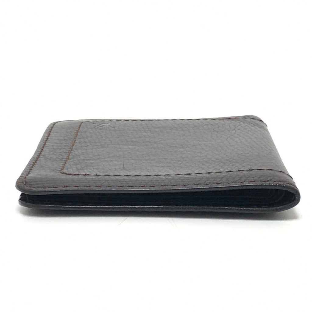 Louis Vuitton Coffee Utah Leather Coin Purse/Coin Case