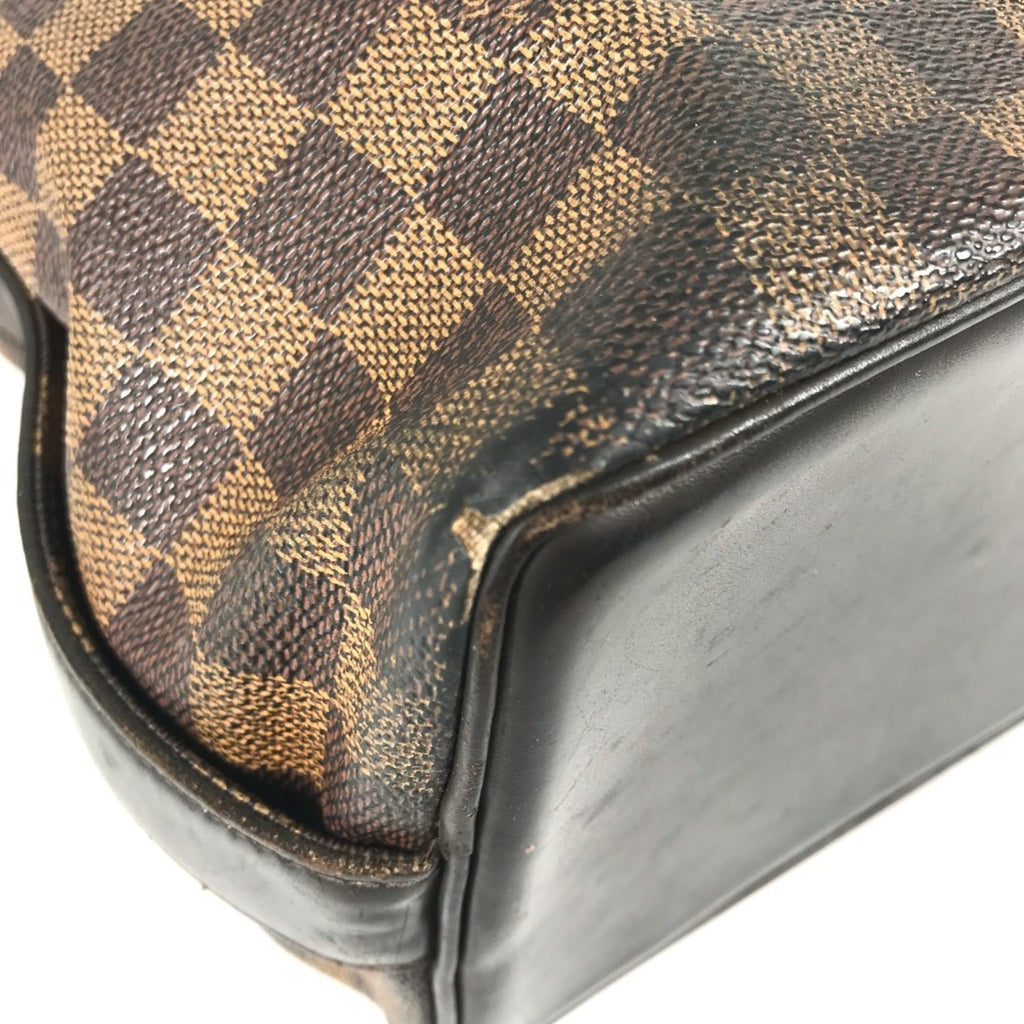 Louis Vuitton Brown Damier Canvas Shoulder Bag Tote Bag