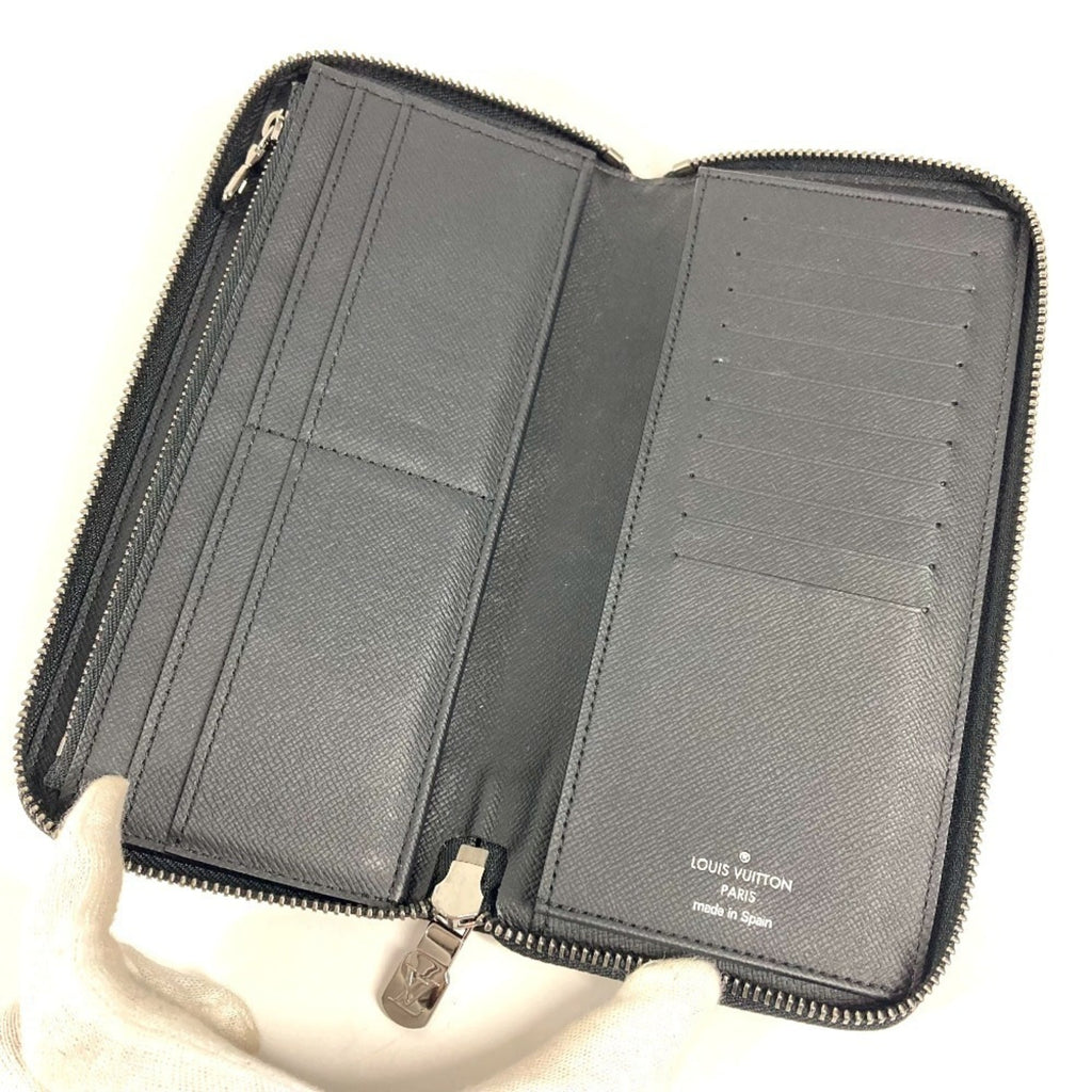 Louis Vuitton Black Monogram Eclipse Canvas Long Wallet