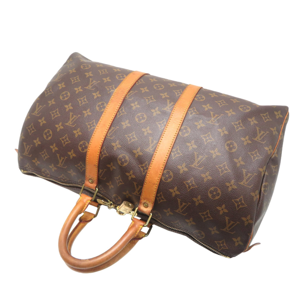 Louis Vuitton Brown Monogram Boston Bag