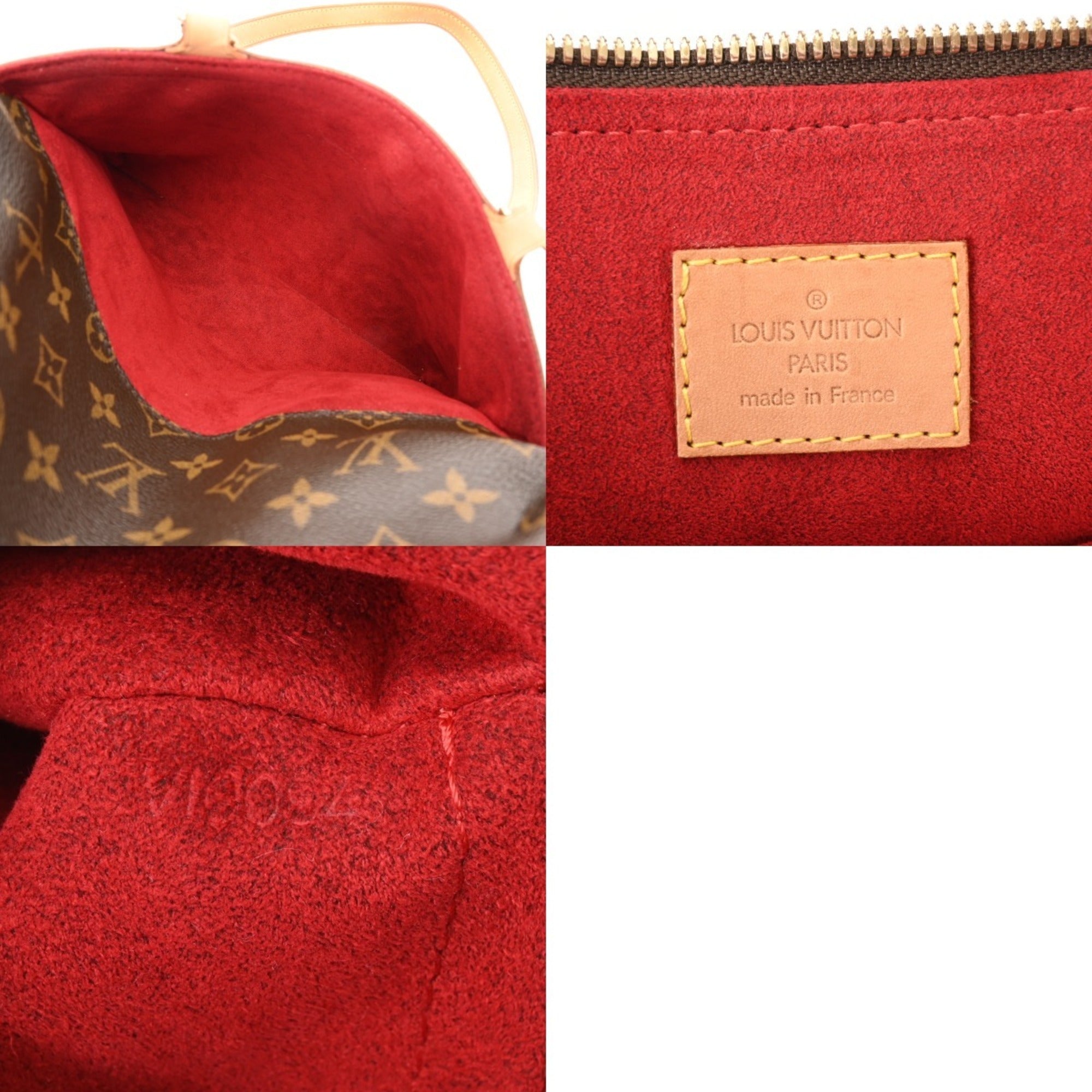 Louis Vuitton Brown Monogram Canvas Shoulder Bag