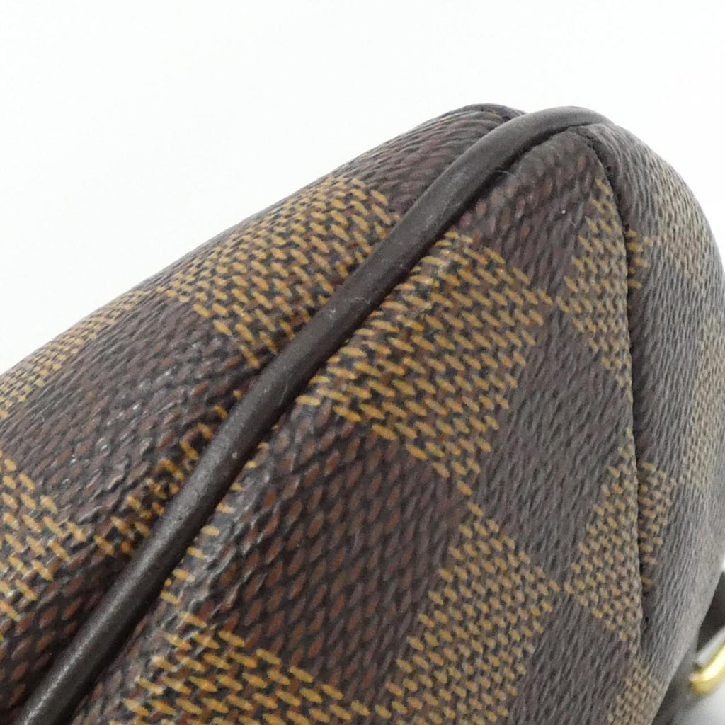 Louis Vuitton Brown Coated Canvas Shoulder Bag