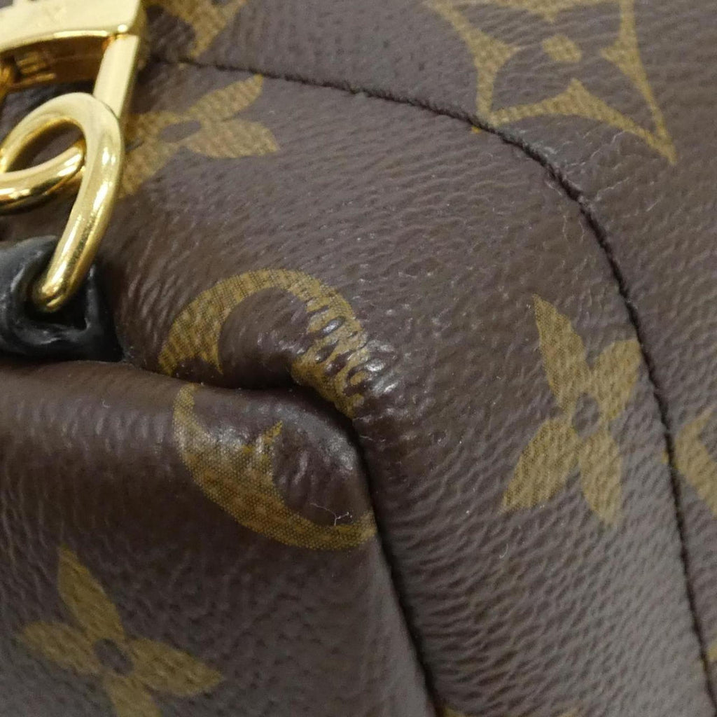 Louis Vuitton Marron Coated Canvas Backpack