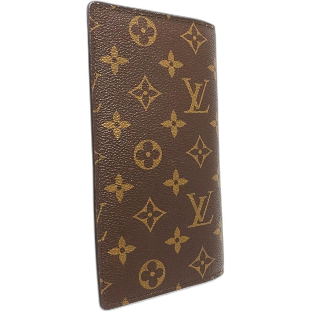 Louis Vuitton Brown Monogram Monogram Long Wallet