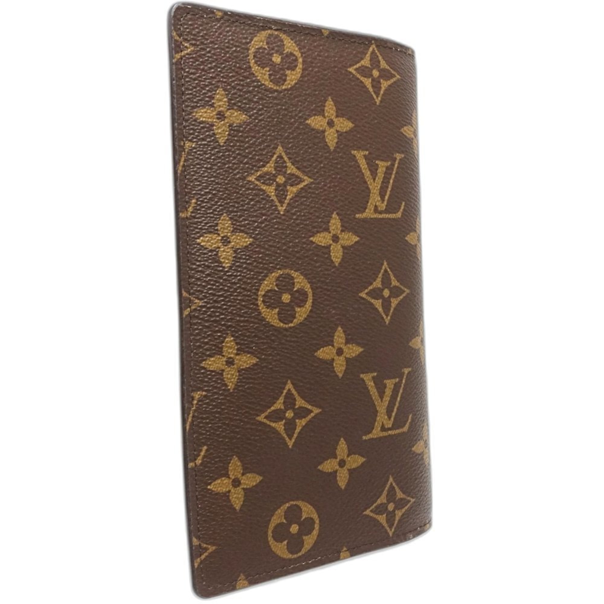 Louis Vuitton Brown Monogram Monogram Long Wallet