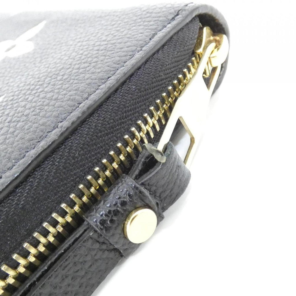 Louis Vuitton Beige Black Monogram Empreinte Long Wallet
