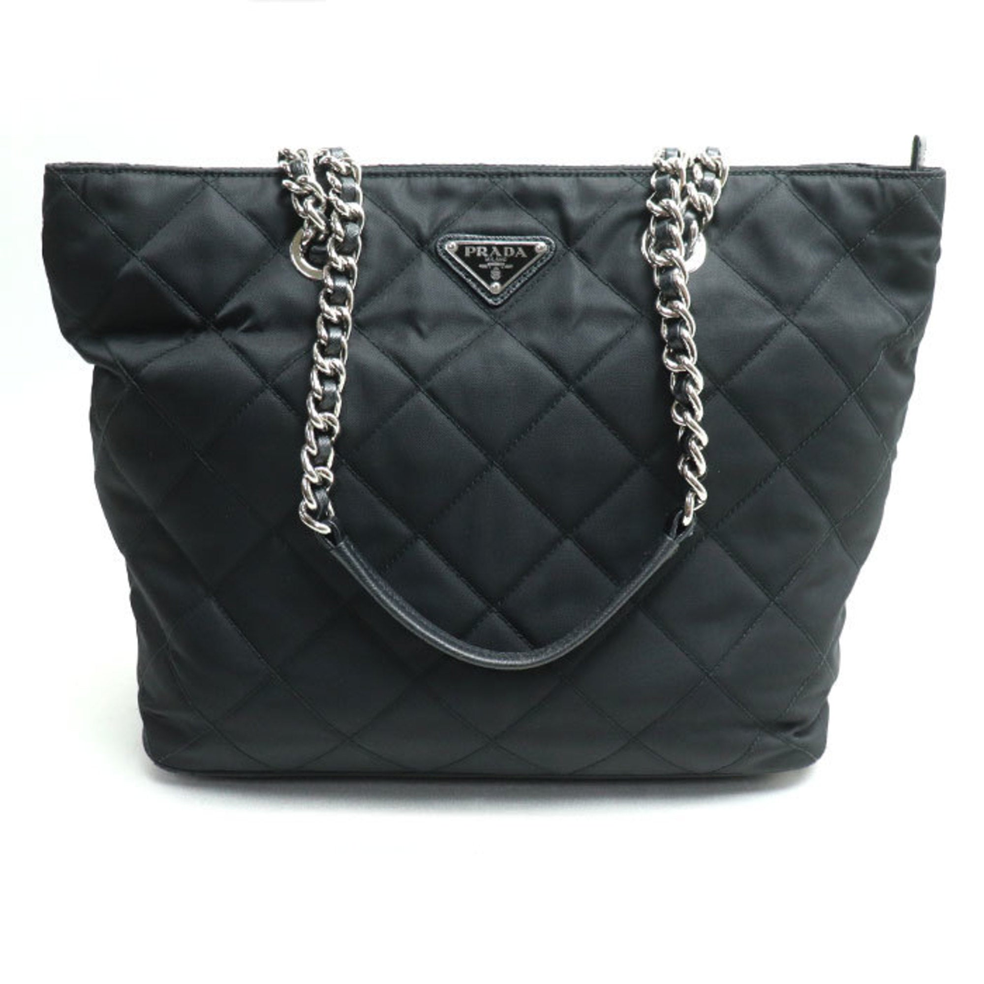 Prada Black Nylon Tote Bag