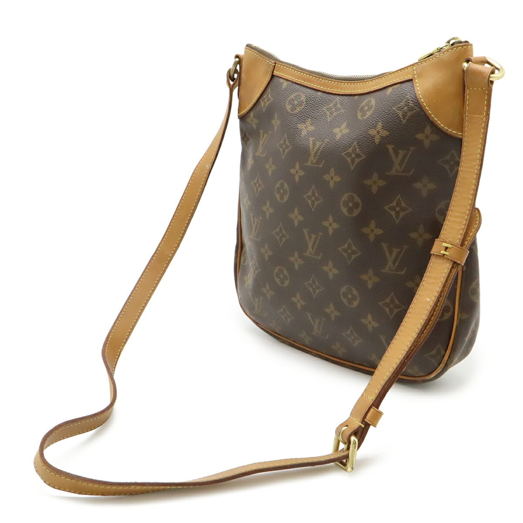 Louis Vuitton Brown Canvas Shoulder Bag