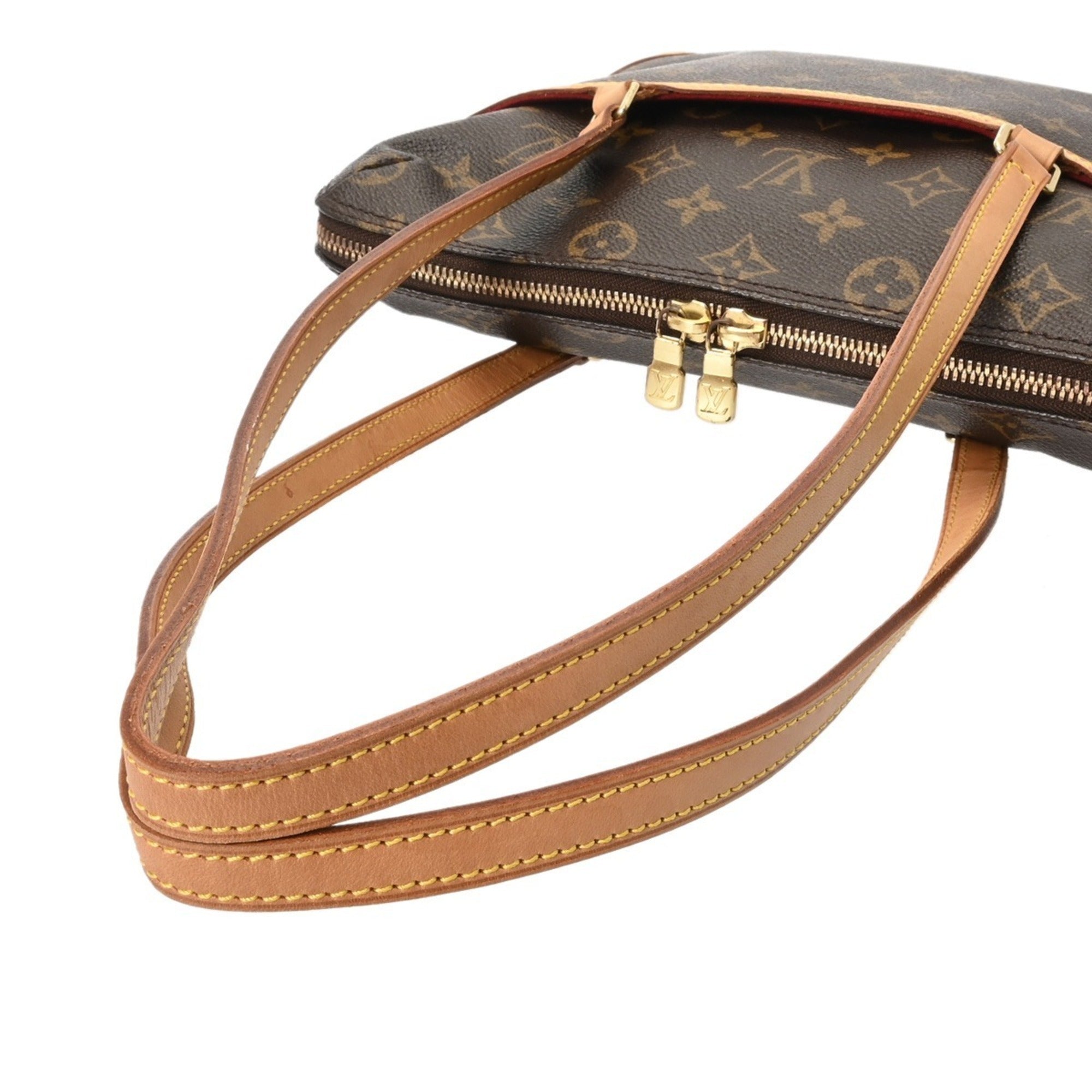 Louis Vuitton Brown Monogram Canvas Shoulder Bag