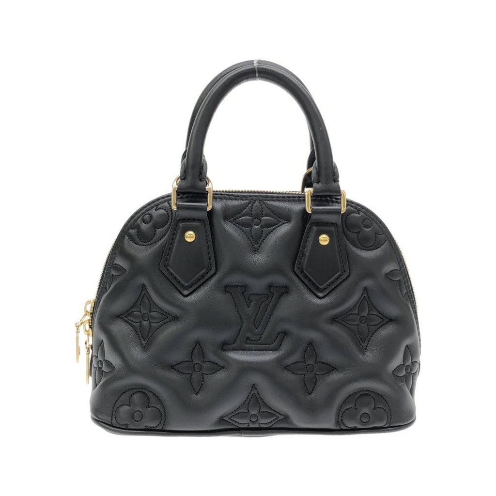 Louis Vuitton Black Leather Handbag
