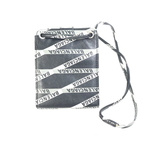 Balenciaga Black Leather Shoulder