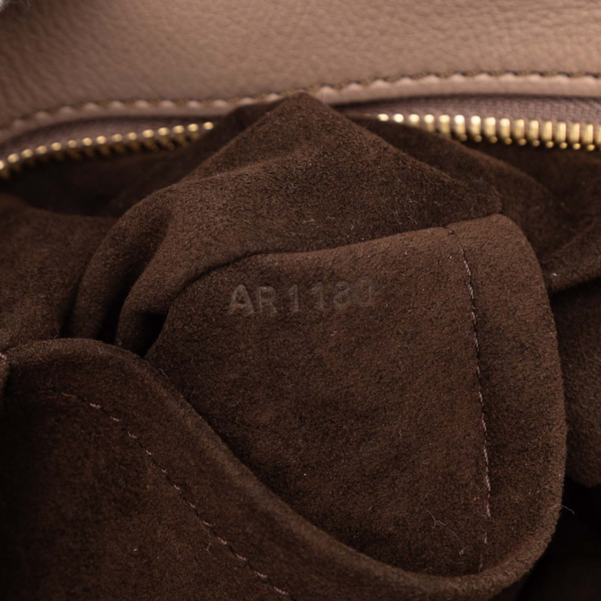 Louis Vuitton Monogram Brown Leather Handbag Shoulder Bag