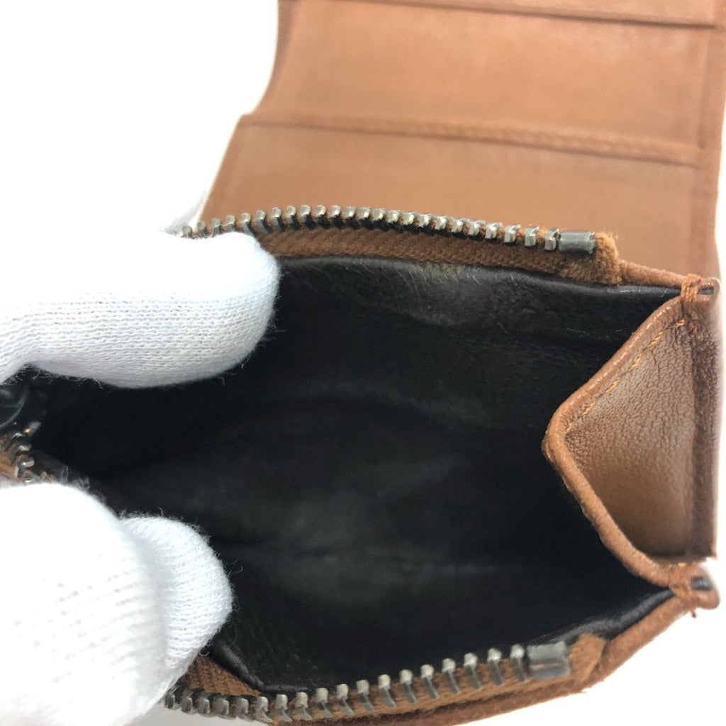 Bottega Veneta Intrecciato Brown Leather Wallet (Tri-Fold)