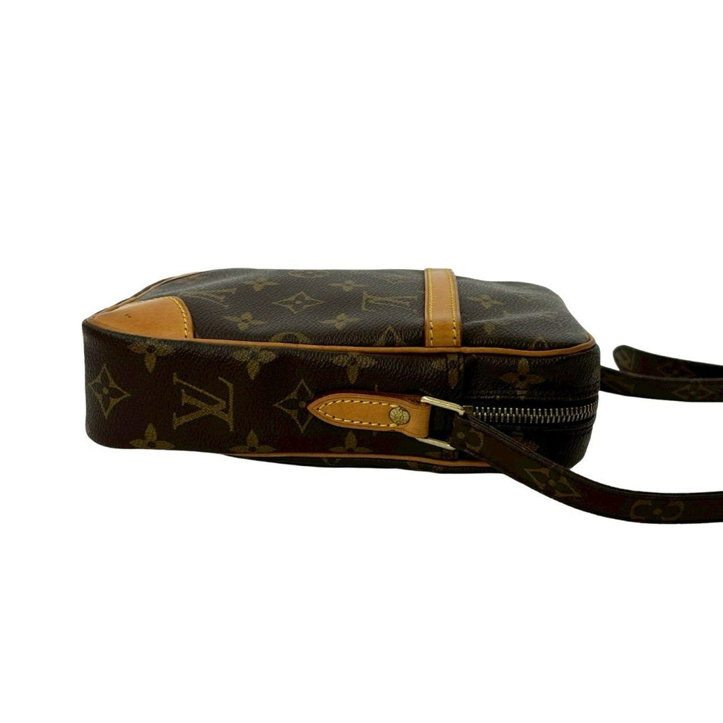 Louis Vuitton Brown Leather Pvc Pochette Shoulder Bag
