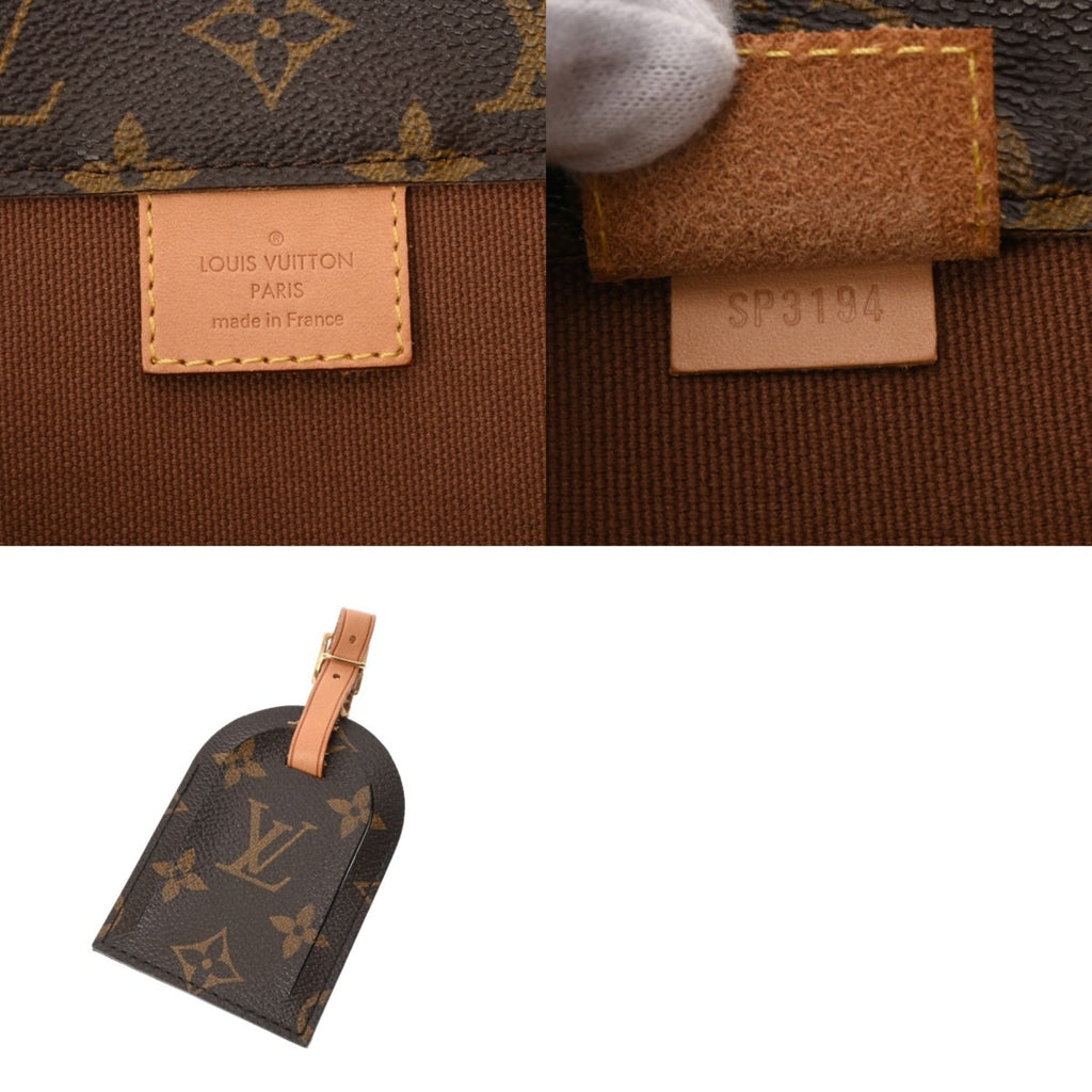 Louis Vuitton Brown Monogram Tote Bag
