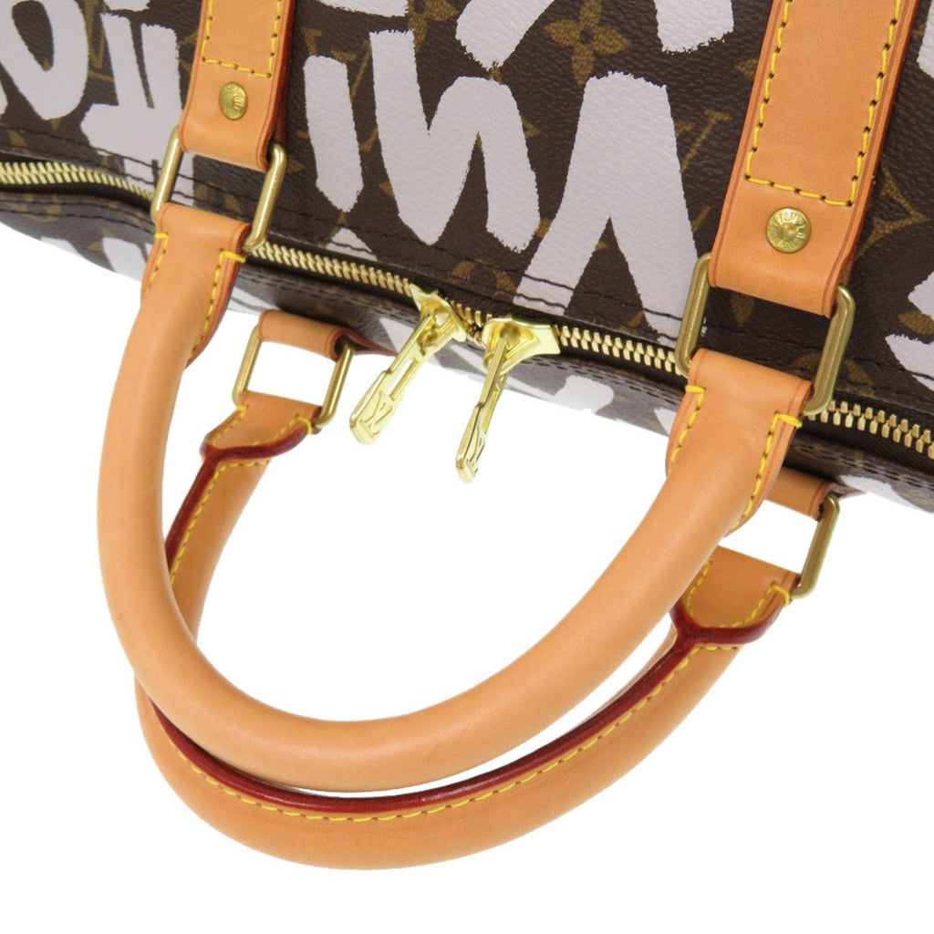 Louis Vuitton Monogram Graffiti Brown Monogram White Monogram Graffiti Monogram Boston Bag