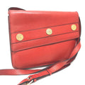 Celine Red Leather Shoulder Bag