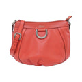 Gucci Red Color Leather Shoulder Bag (Pre-Owned)