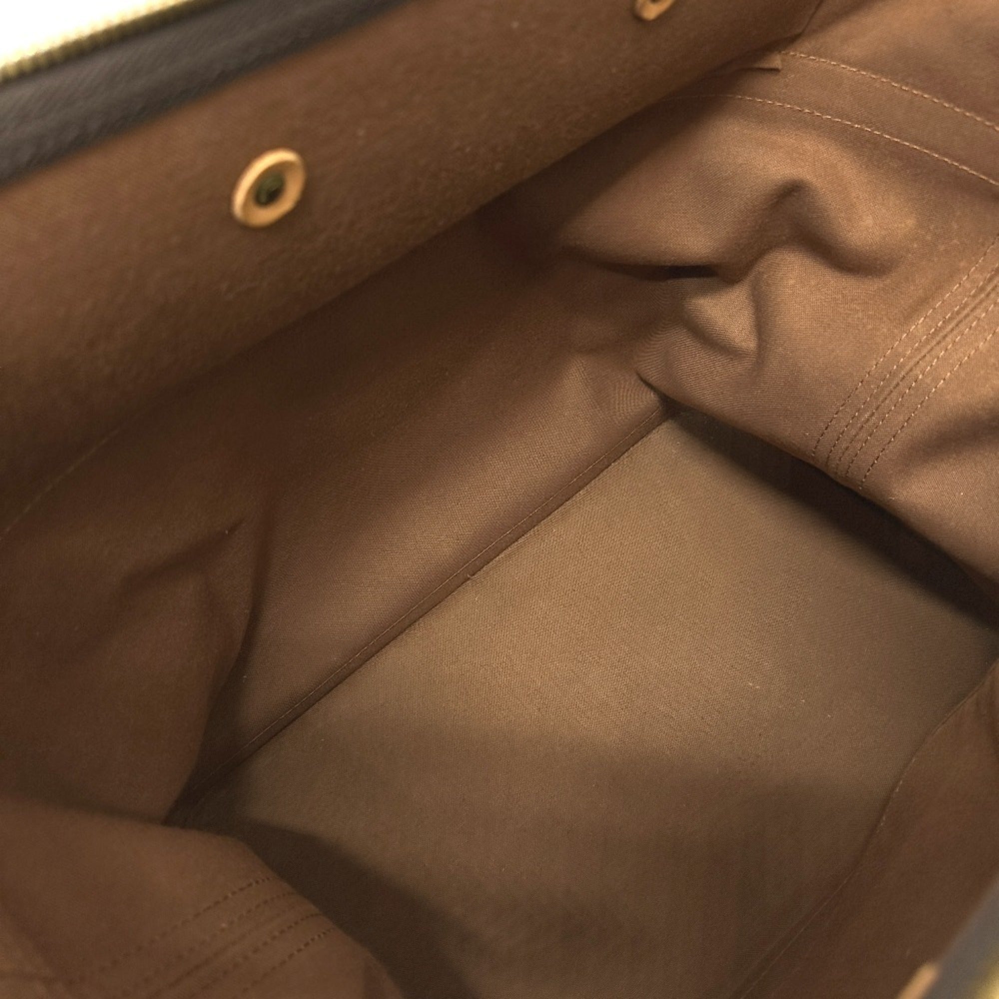 Louis Vuitton Brown Monogram Boston Bag