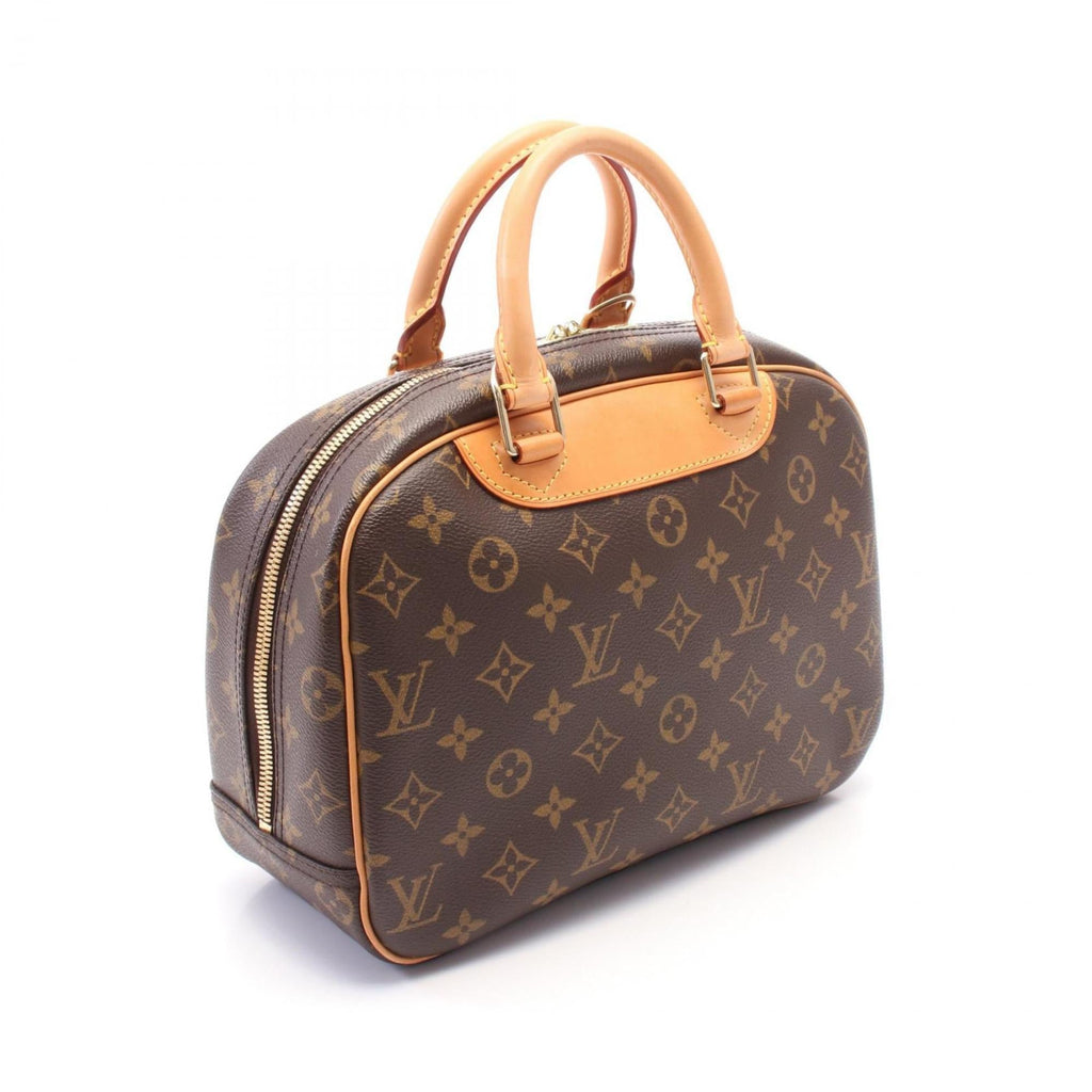 Louis Vuitton Brown Coated Canvas Pvc Monogram Leather Handbag