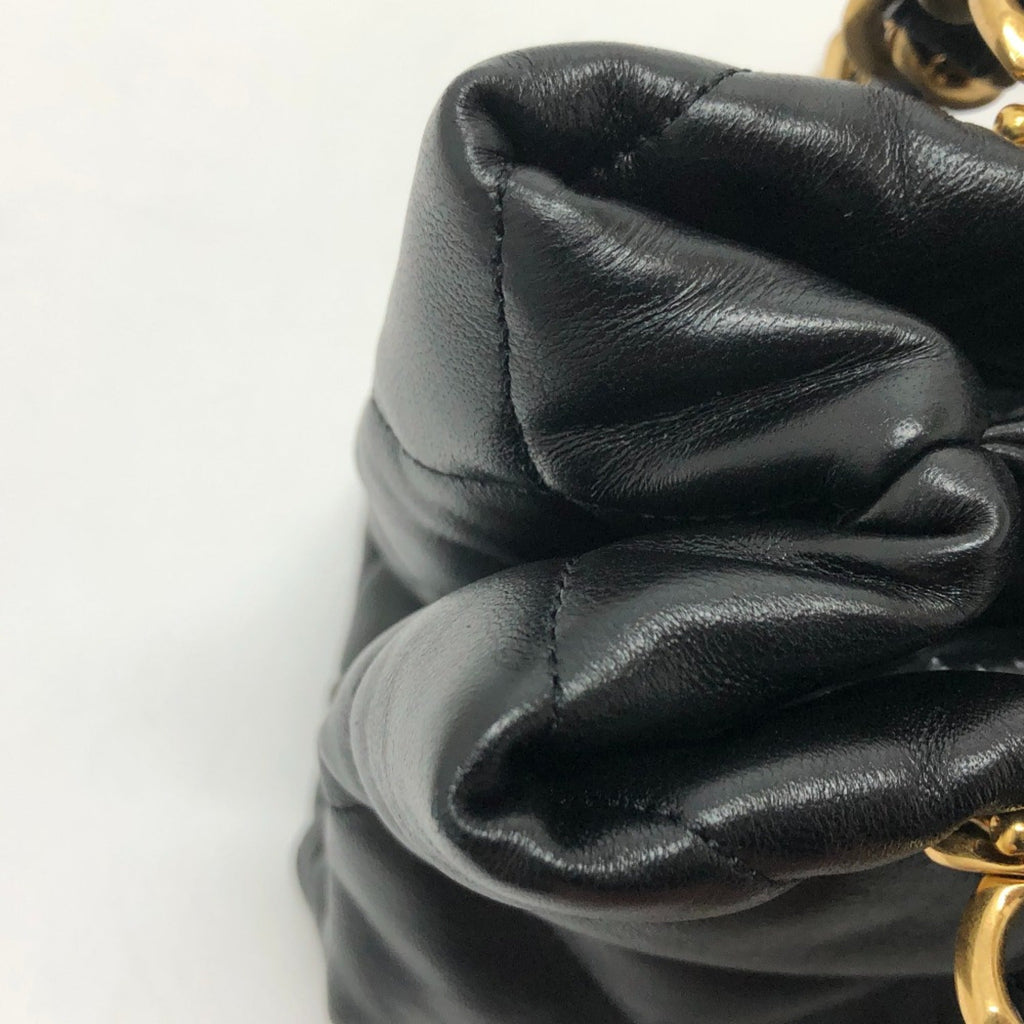 Chanel Black Leather Shoulder Bag