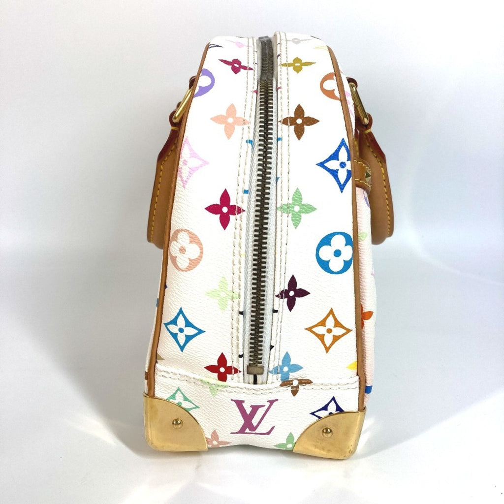 Louis Vuitton Multi-Color White Monogram Multicolore Canvas Boston Bag Handbag