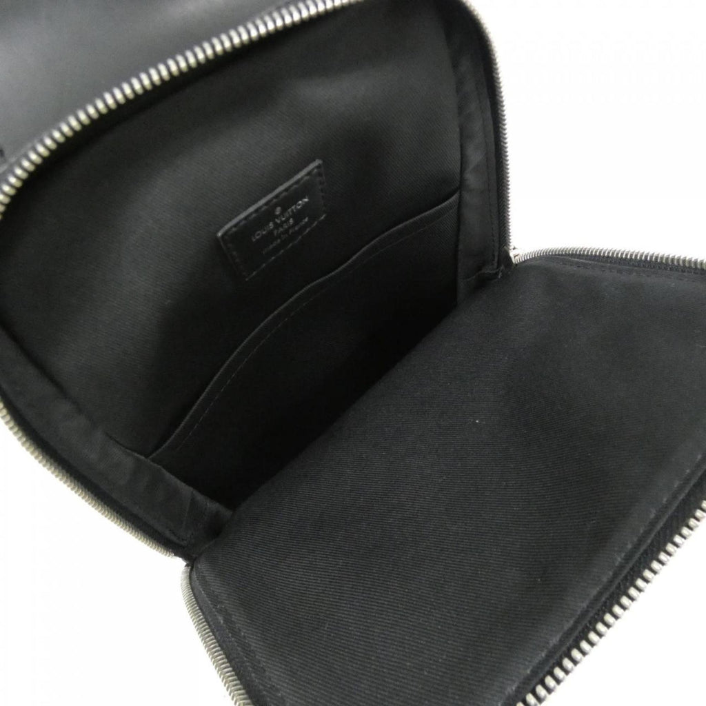 Louis Vuitton Graphite Coated Canvas Shoulder Bag