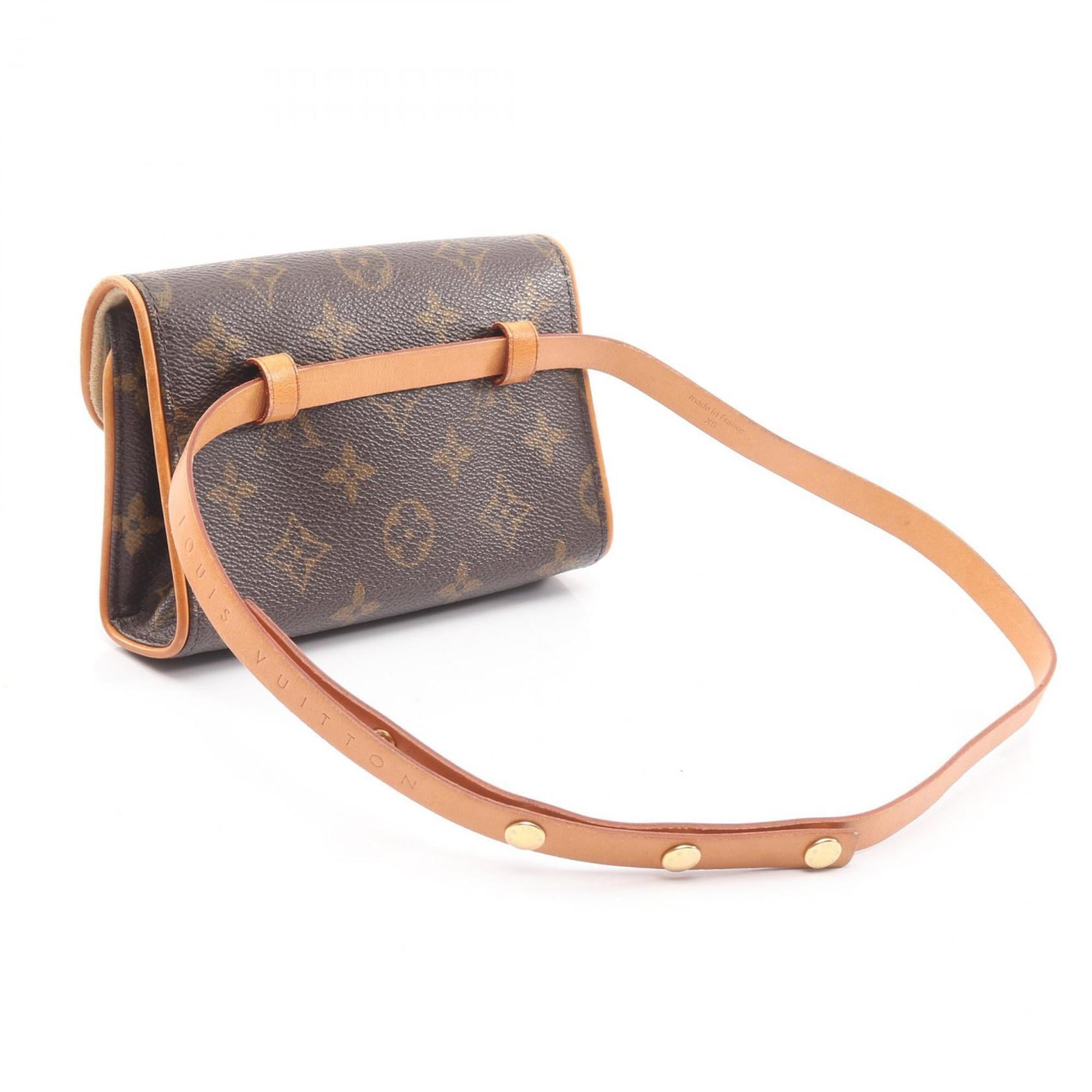 Louis Vuitton Brown Coated Canvas Pvc Monogram Leather Fanny Pack