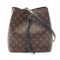 Louis Vuitton Black Brown Monogram Noir Monogram Leather Handbag Shoulder Bag
