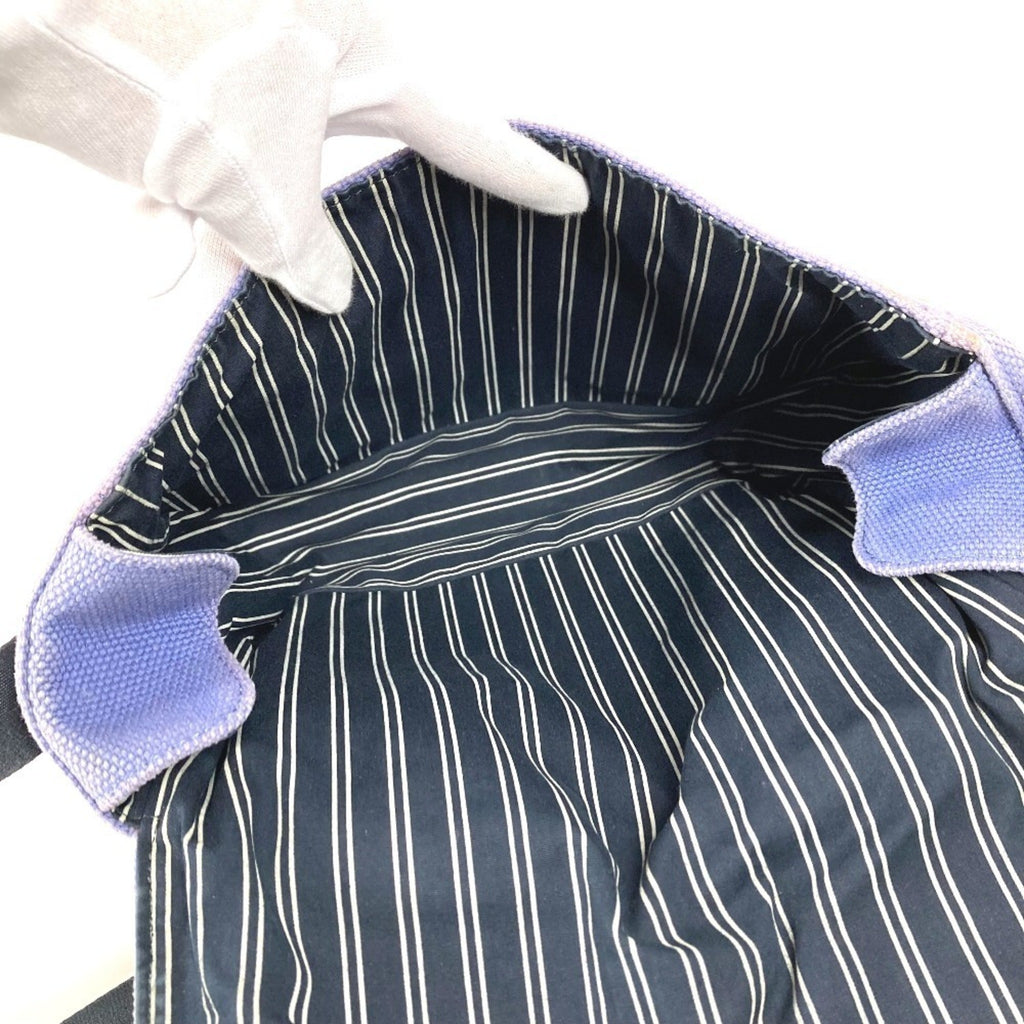 Louis Vuitton Blue Canvas Shoulder Bag Tote Bag