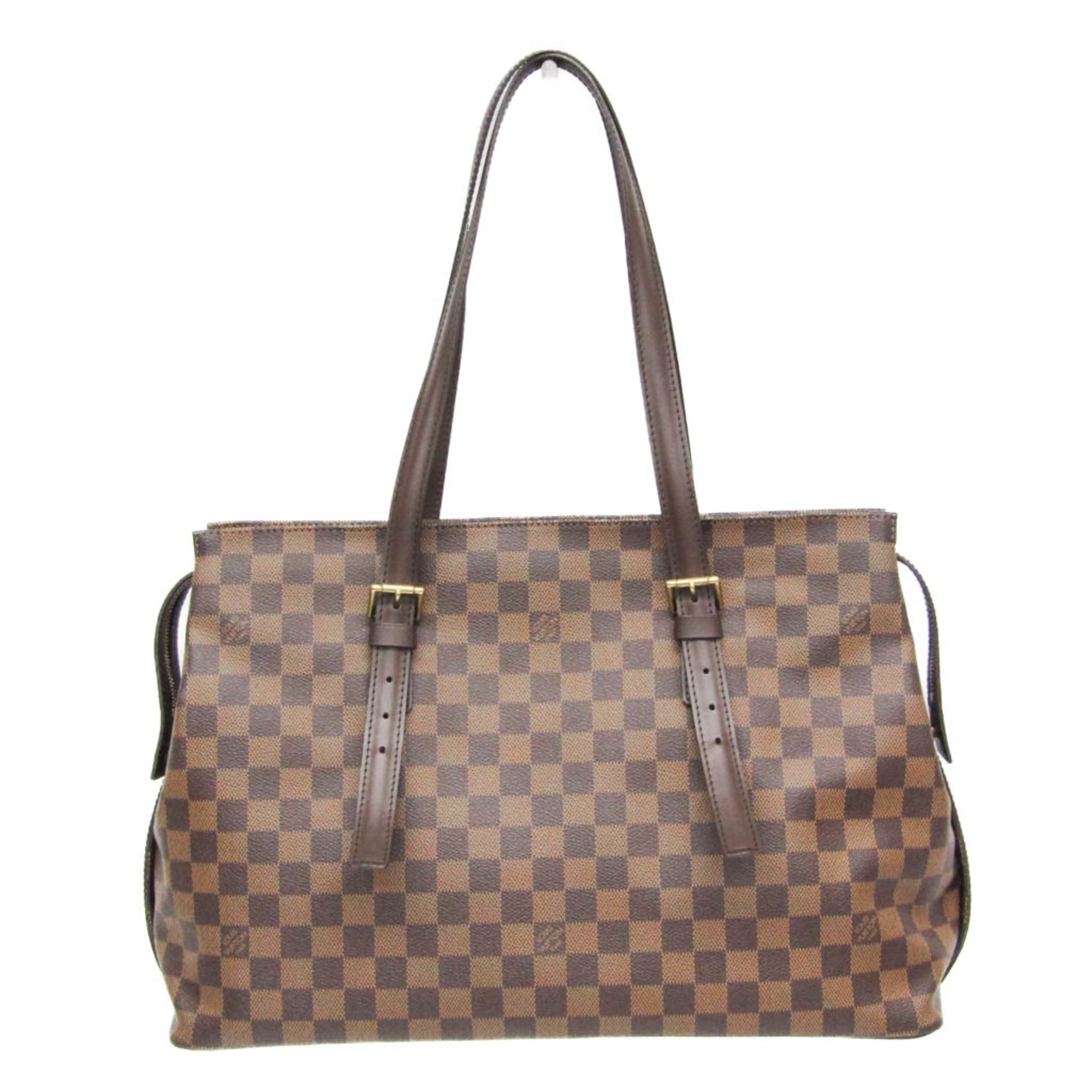 Louis Vuitton Damier Ebene Damier Canvas Shoulder Bag
