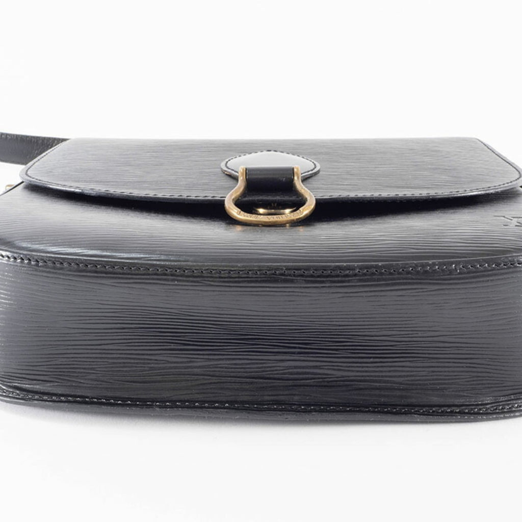 Louis Vuitton Black Epi Leather Shoulder Bag