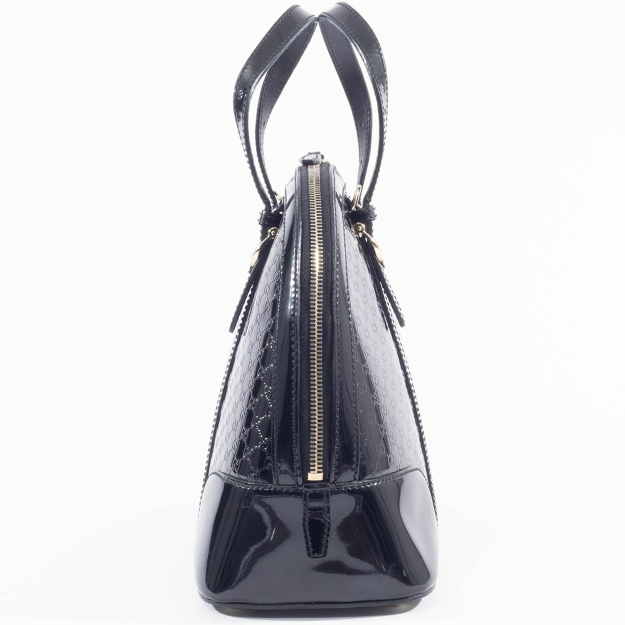 Gucci Black Patent Leather Handbag (Pre-Owned)