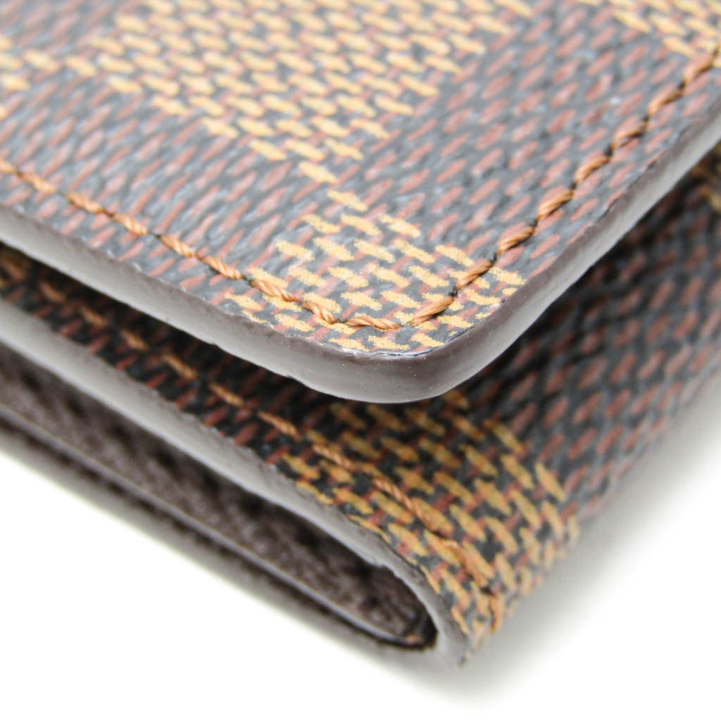 Louis Vuitton Damier Ebene Damier Canvas Coin Purse/Coin Case