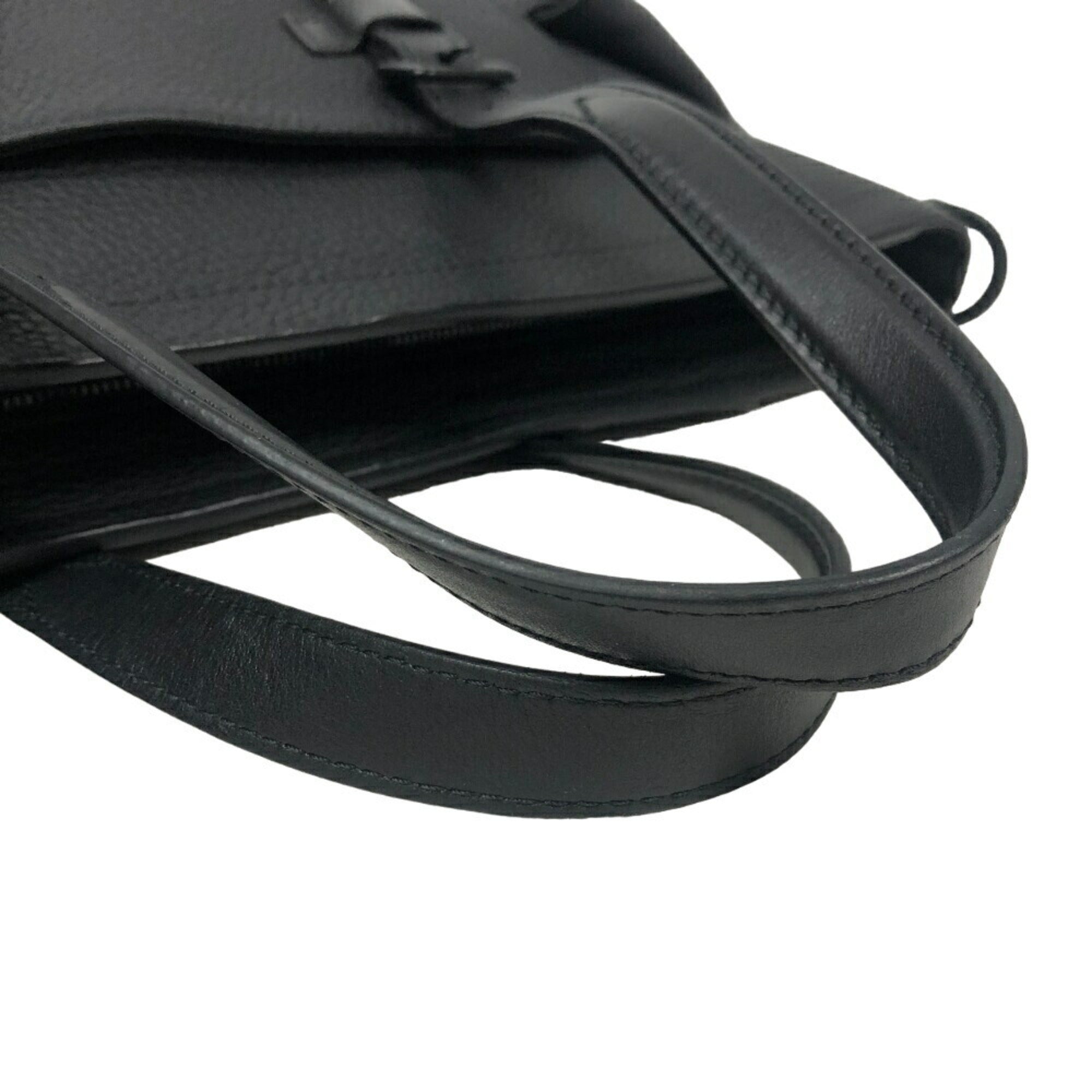 Louis Vuitton Taurillon Black Leather Tote Bag