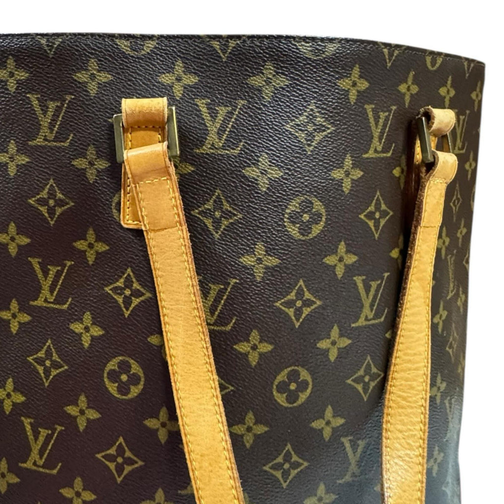 Louis Vuitton Brown Monogram Canvas Tote Bag