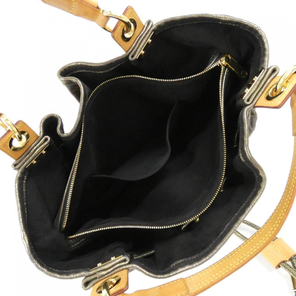Louis Vuitton Marron Coated Canvas Handbag