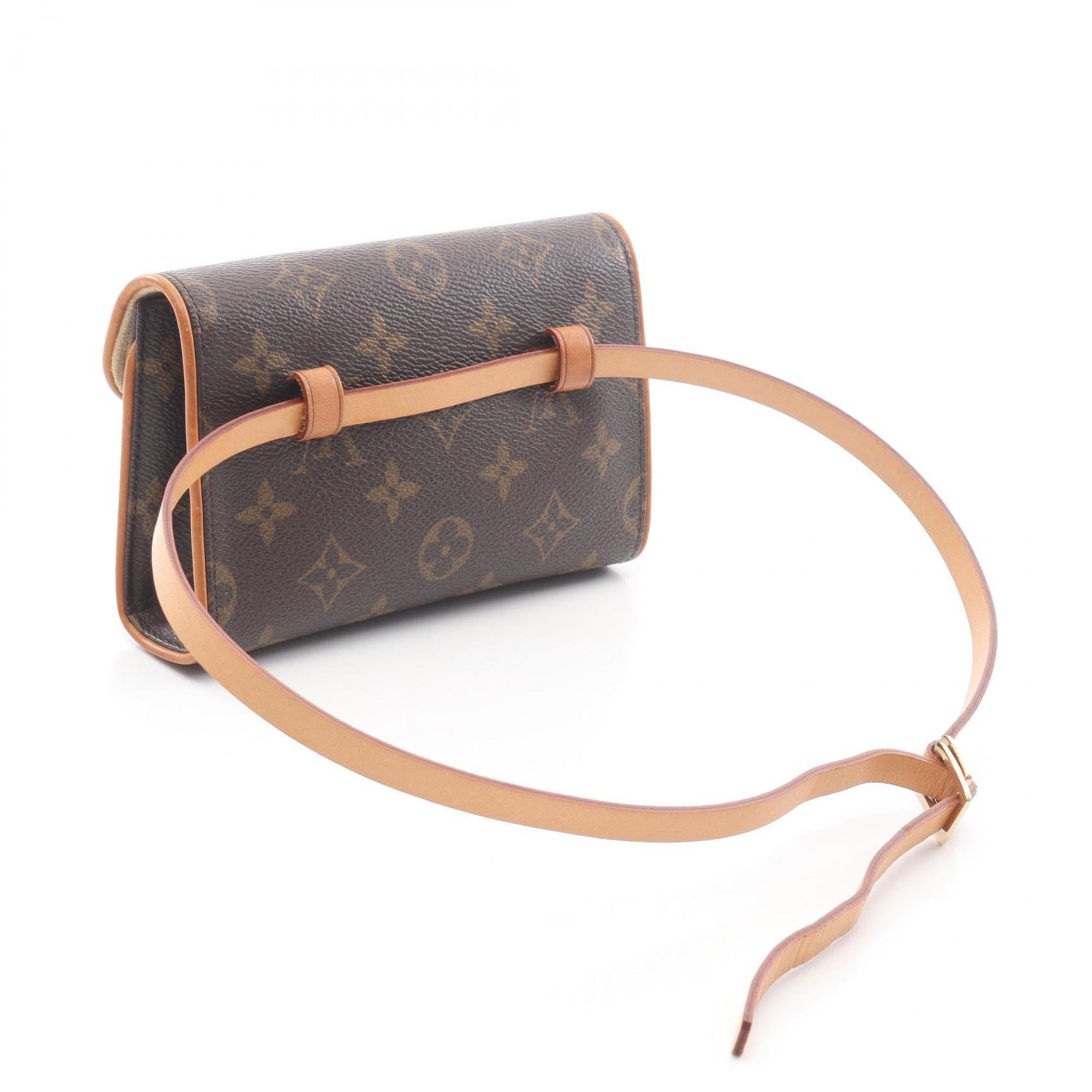 Louis Vuitton Brown Monogram Coated Canvas Leather Fanny Pack Sling Bag
