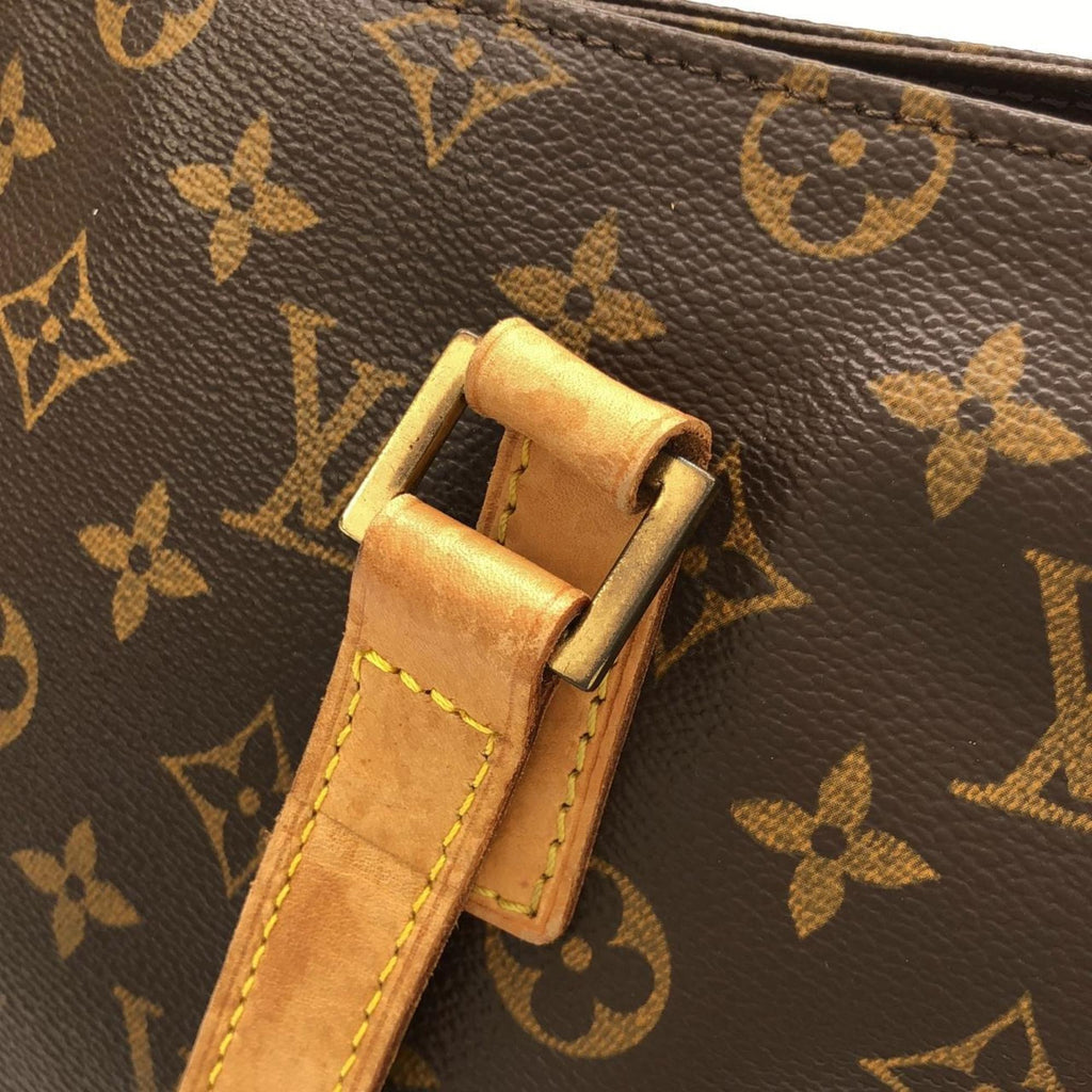 Louis Vuitton Marron Coated Canvas Handbag