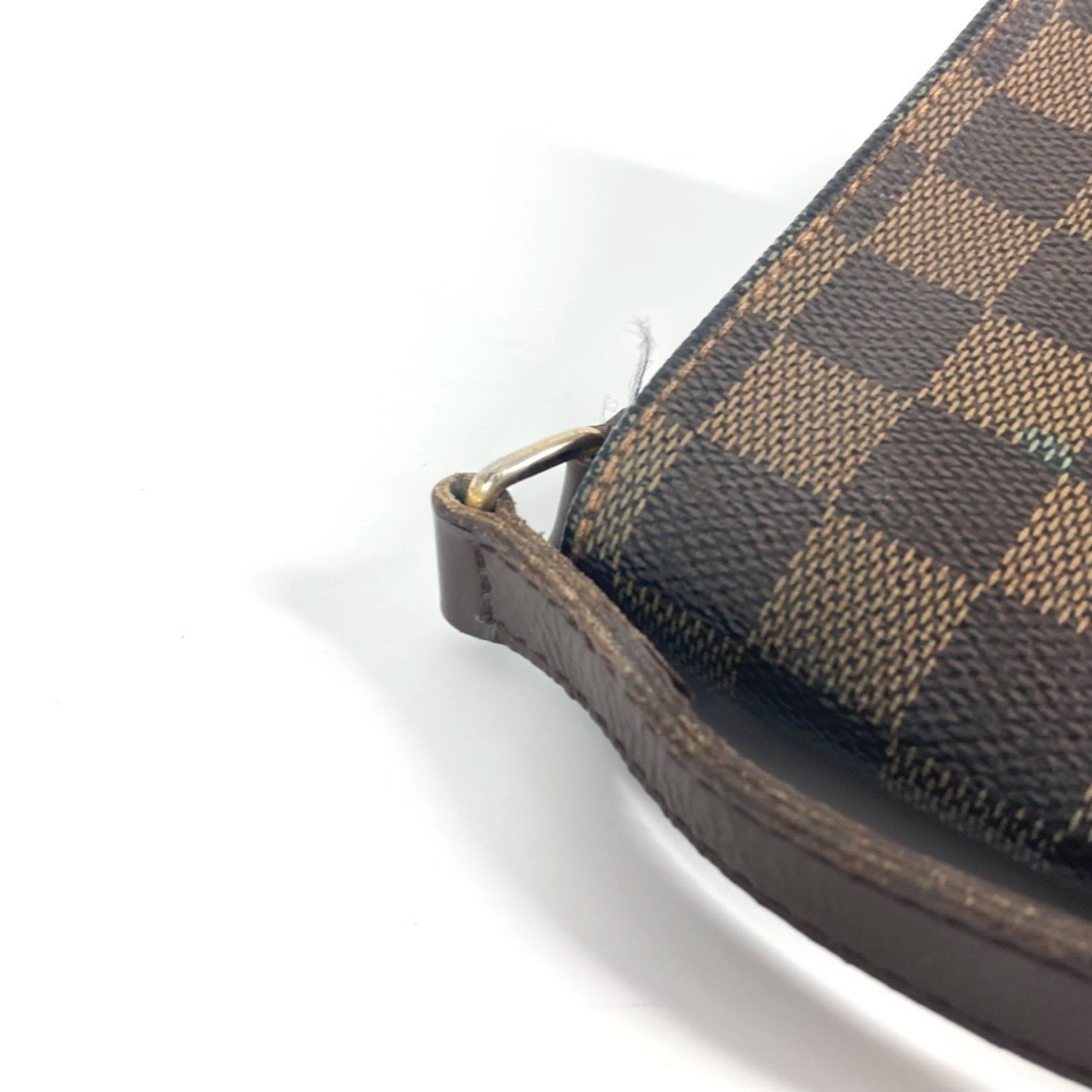 Louis Vuitton Brown Ebene Damier Canvas Pochette Shoulder Bag