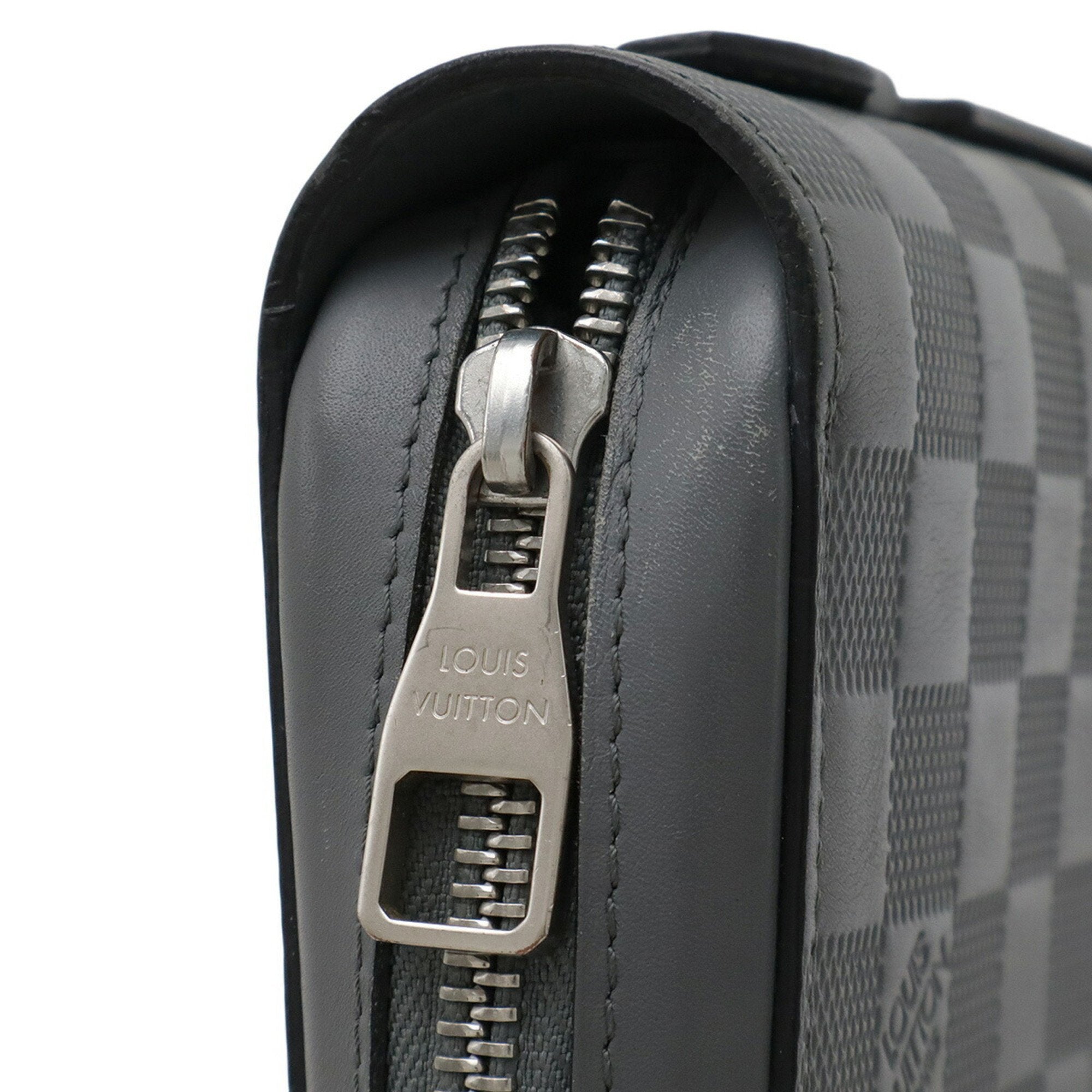 Louis Vuitton Damier Infini Gray Damier Infini Long Wallet
