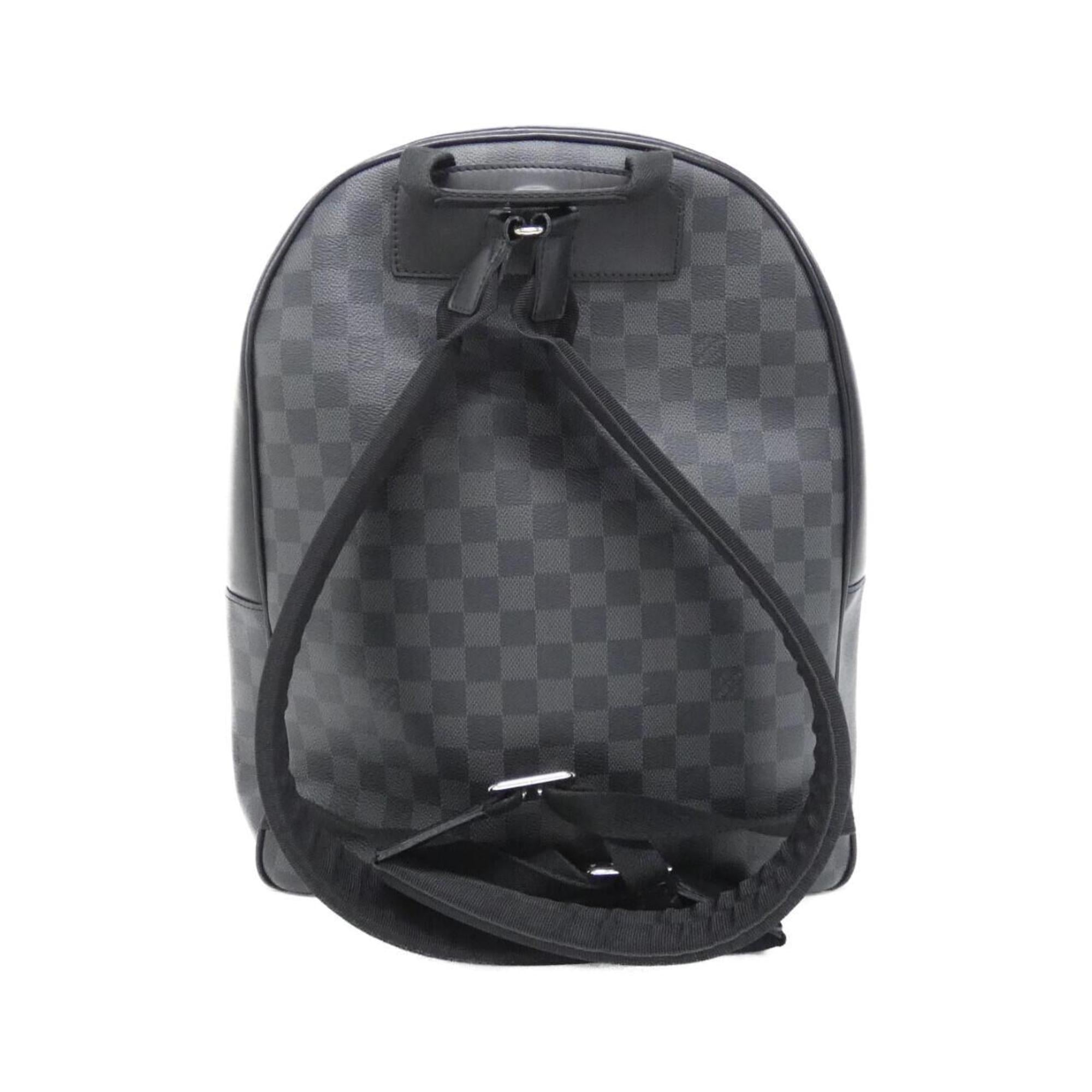 Louis Vuitton Graphite Coated Canvas Backpack