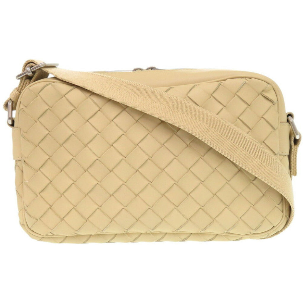 Bottega Veneta Beige Leather Shoulder Bag
