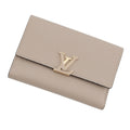 Louis Vuitton Galle Leather Wallet (Tri-Fold)