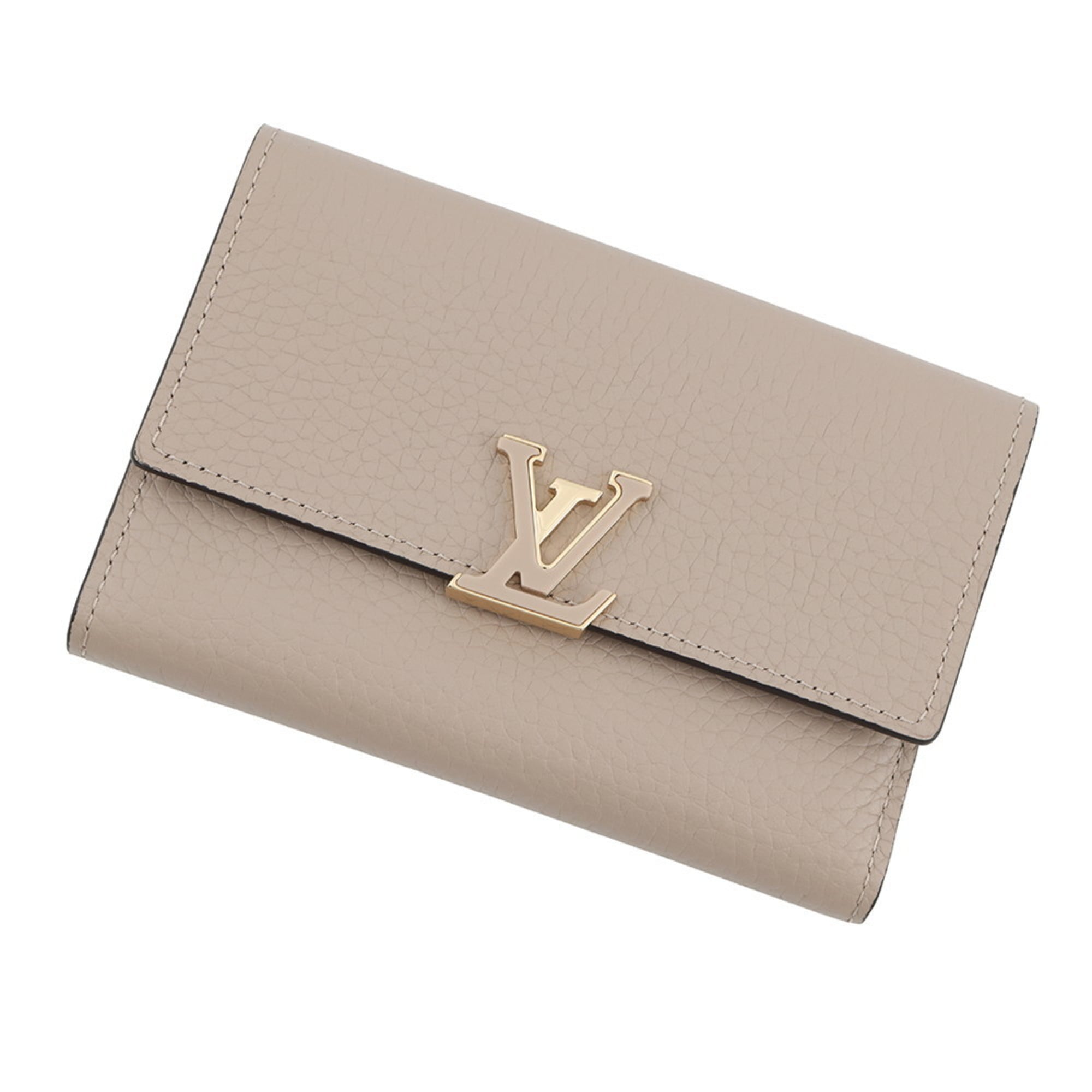 Louis Vuitton Galle Leather Wallet (Tri-Fold)